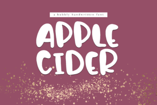 Apple Cider Font: A Bold Choice for Small Business Branding
