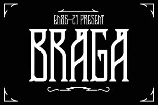 Braga Display Font for Bold Business Branding