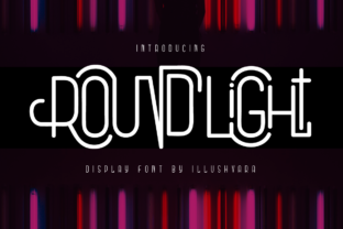 Bringing Disco Charm to Branding with Round Light Typeface