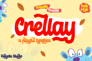 Crellay: A Fresh Display Font for Playful Branding