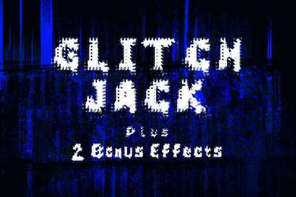 Glitch Jack Family: A Digital Display Font for Modern Editors