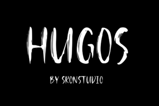 Hugos: A Twisted Handwritten Display Font for Makers