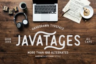 Javatages: The Vintage Display Font for Bold Branding