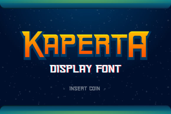 Kaperta: A Modern Display Font for Editorial Design