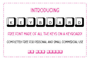 Keyboard: A Tech-Inspired Display Font for Modern Brands