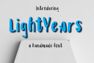 Lightyears: A Quirky Display Font for Authentic Branding