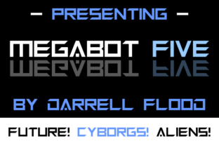 Megabot Five: A Modern Sci-Fi Typeface for Bold Brands