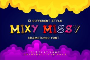 Mixy Missy: The Playful Display Font for Bold Campaigns