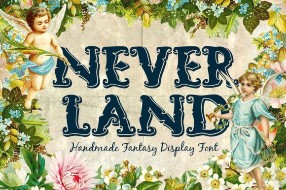 Neverland Font: Magical Display Typography for Brands
