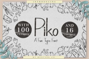 Piko Font Review: A Fun, Adorable Display Typeface