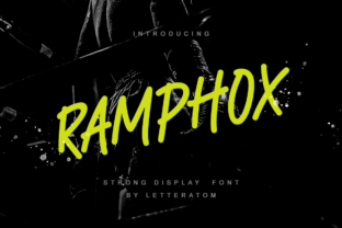 RAMPHOX: A Bold Display Font for Makers and Brands
