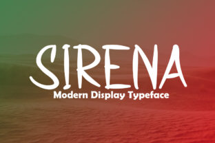 Sirena Font Review: A Unique Handwritten Typeface for Brands