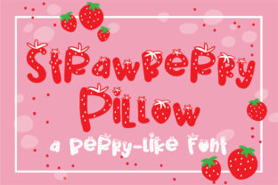 Strawberry Pillow: The Sweet Display Font for Viral Content