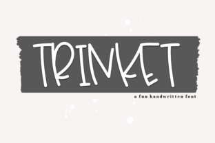 Trinket: A Quirky Handwritten Display Font for Web Design