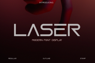 Upgrade Your Brand with the Laser Display Font