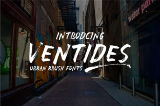 Ventides: The Capital Brush Font for Handmade Brands